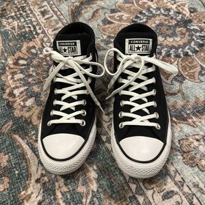 Black Converse - Like New!